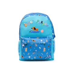 Mochila Escolar Ambar Dog Person Blue 25L