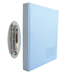 Pasta Arquivo L/E com Visor 2 Argolas Roma 31 Branco