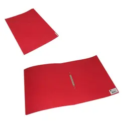 Pasta Cartão Hidráulico A4 com Ferragem Vermelho