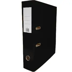 Pasta Arquivo L/L c/Rado 320x290x80mm Preto