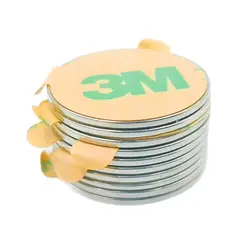 Magnetos 20mm (neodímio) com Adesivo Pack 10un