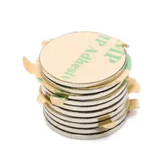Magnetos 15mm (neodímio) com Adesivo Pack 10un
