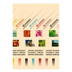 Papel Fotocopia Salmao/Beje Liderpapel A4 80gr 1x500Fls (Pa)