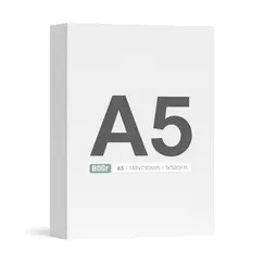 Papel 080gr Fotocopia A5 148x210mm 1x500Fls