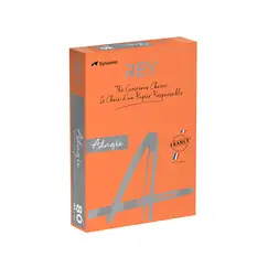 Papel Fotocopia Laranja Inten Adagio(cd21) A4 80gr 1x500Fls