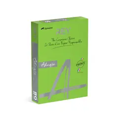 Papel Fotocopia Verde Intenso Adagio(cd52) A4 80gr  1x500Fls