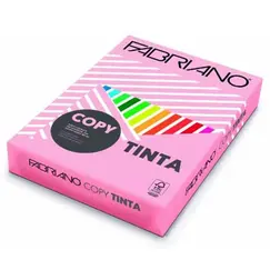 Papel Fotocopia Rosa/Fucsia Int Copy Tinta A4 80gr1x500Fls