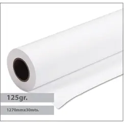 Papel 1270mmx030m 125g Premium Coated SIHL 1 Rolo