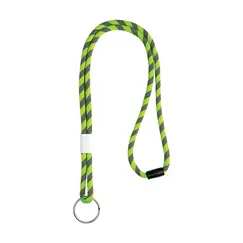 Fita Multiusos Pescoço Tubular Ajuste Metálico Verde 2x45cm