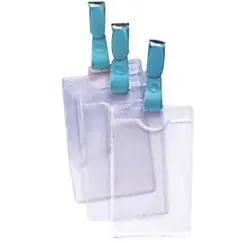 Porta-Nomes Vertical 62x108mm Mola Verde 12un