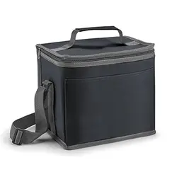 Lancheira 24x22x17cm Preto 1un
