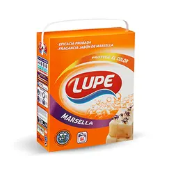 Detergente Pó Máquina Roupa Lupe Marselha 84 Doses 5,46Kg