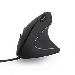 Rato com Fio Ergonómico Vertical BNH-WRV-18 Preto