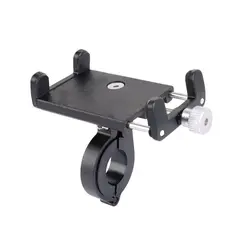 Suporte Smartphone Bicicleta Mota Trotinete Alumínio Preto