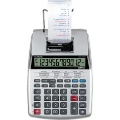 CANON P23-DTSC Desktop Calculator with Paper Roll 12-digit 2-color ink ribbon