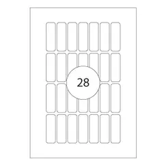 Etiquetas 013x040mm 10Fls A5 01637 Apli 280un