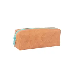 Estojo Kraft Apli com Fecho Verde 1un