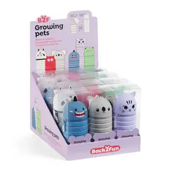 Estojo Silicone Extensível Growing Pets Expositor 12un
