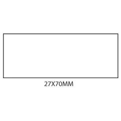 Etiquetas 27x70 Pack de 12 Folhas Brother SC-2000USB