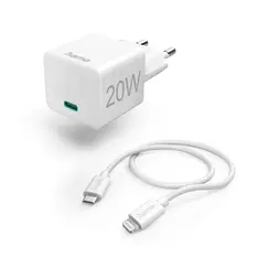 Carregador Lightning 20W Cabo 1m Branco