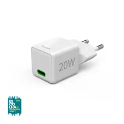 Carregador USB-C 20W Super Mini-Charger Branco