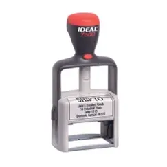Carimbo 57x34mm Autotintavel Ideal Mod 7600