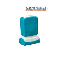 Carimbo 11x25mm Azul Xstamper Quix Q04E 1un