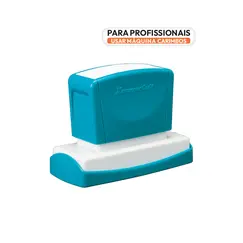 Carimbo 22x69mm Preto Xstamper Quix Q18B 1un