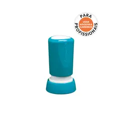 Carimbo Redondo 14mm Preto Xstamper Quix 32B 1un