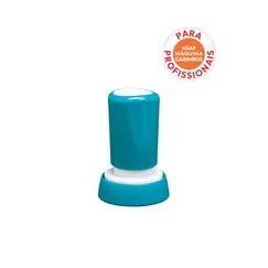 Carimbo Redondo 20mm Vermelho Xstamper Quix Q34B 1un