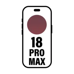 Smartphone Apple iPhone 18 Pro Max 1TB/ 6.9'/ 5G/ Burdeos