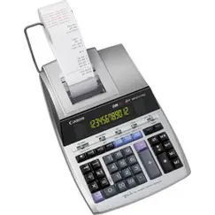 CANON MP1211-LTSC Desktop Calculator with Paper Roll 12-digit 2-color ink ribbon