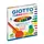 Marcador Feltro Giotto Turbo Color 12 Cores | Alta Qualidade para Arte e Escola