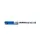Marcador Roller Fibracolor Hi-Text 700 0,6mm Azul | Material Escolar na BluePixel