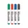 Marcador Quadros Brancos Epene EP12-2002 4 Cores - Ideal para Escritorios e Aulas | bluepixel.pt