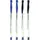 Esferográfica Gel EPENE EP08-0011C Preto e Azul 0,5mm - Pack 2+2 | Loja BluePixel