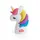 Afia Lápis 1 Boca Silicone Unicórnio - Brinquedo infantil seguro e divertido | BACK2FUN