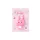 Bloco Notas 157x112mm Squishy Lazy Rabbit IIGEN - 96 folhas para notas e lembretes