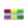 Separadores Adesivos 25x38mm Sortido - 75 unidades | Infonotes | Loja online bluepixel.pt