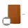 Bloco Notas Liso 14x9cm Semi Pele Camel SMARTD | Loja online bluepixel.pt