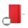 Bloco Notas Liso 14x9cm Semi Pele Vermelho - SMARTD | Loja online bluepixel.pt