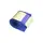 Dispensador de Bloco de Notas Aderentes Azul 60mm x 10m | Infonotes