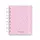 Caderno Inteligente A5 Ambar EcoSmart Lovely Gold - Capa em PP, 100 folhas, design elegante e sustentável