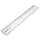 Régua de Plástico Cristal 20cm SMARTD | Ferramenta de Medição de Alta Precisão