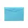 Bolsa Envelope A4 Turquesa Mate HFP com Fecho Velcro | Loja BluePixel