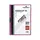 Classificador Clip Lateral Durable 2200 Lilás | Organização de Documentos de Qualidade