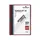 Classificador Clip Lateral Durable 2200 Bordeaux | Organização de Documentos na BluePixel.pt