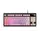 Teclado Mecânico TKL RGB MARS GAMING MKAX FULL RGB H com Gel Pink - Conforto e Estilo Teclado Mecânico TKL RGB MARS GAMING MKAX FULL RGB H com Gel Pink - Conforto e Estilo