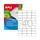 Etiquetas APLI 052,5x029,7mm - Pacote com 4000 unidades para etiquetagem eficiente