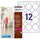Etiquetas Redondas Avery 60mm Glossy - Pack de 120 unidades | Loja BluePixel